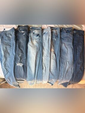 Skinny Jean Haul! 7 pairs of skinny jeans, all size 2/26